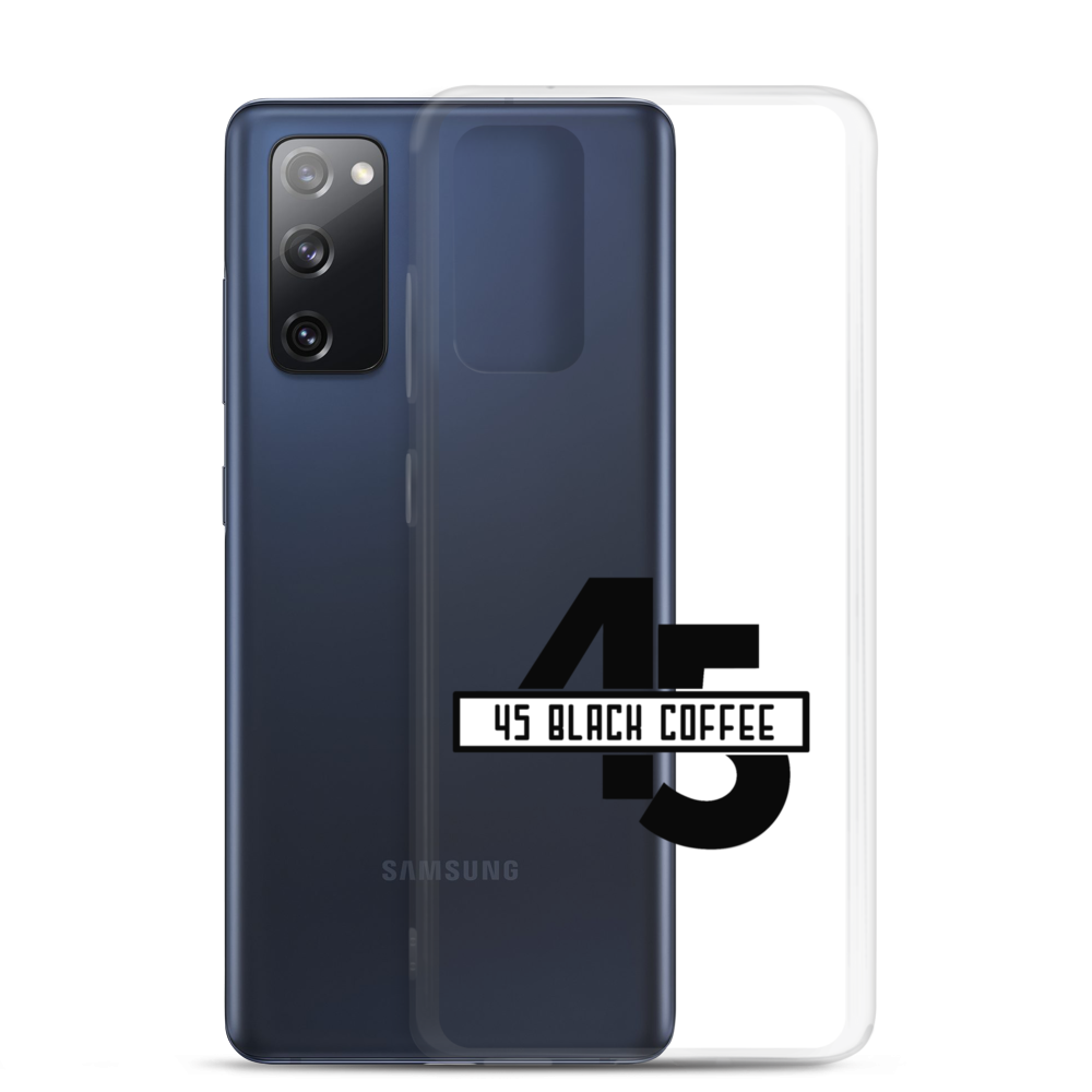 45 Black Coffee Samsung Case