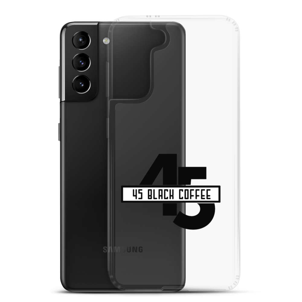 45 Black Coffee Samsung Case