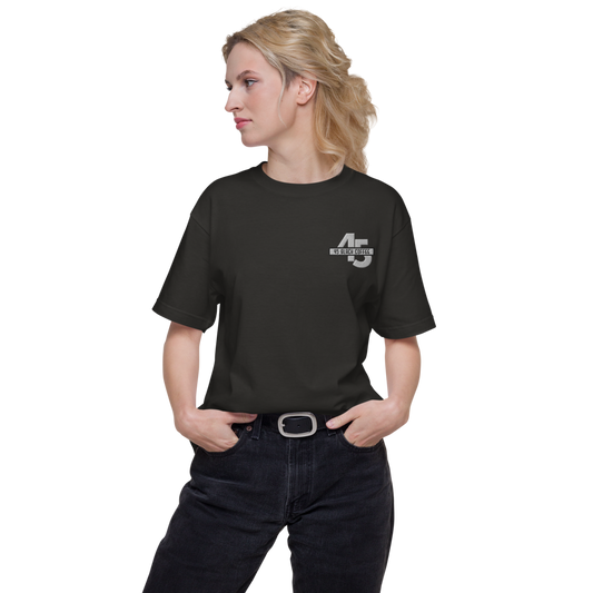 45 Black Coffee Embroidered Unisex Short Sleeve Tee